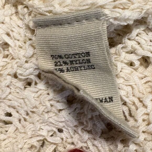 BKE Women's Shawl Collar Sweater Crochet Knit Long Sleeve Sz XL Cottage Core - Picture 12 of 16